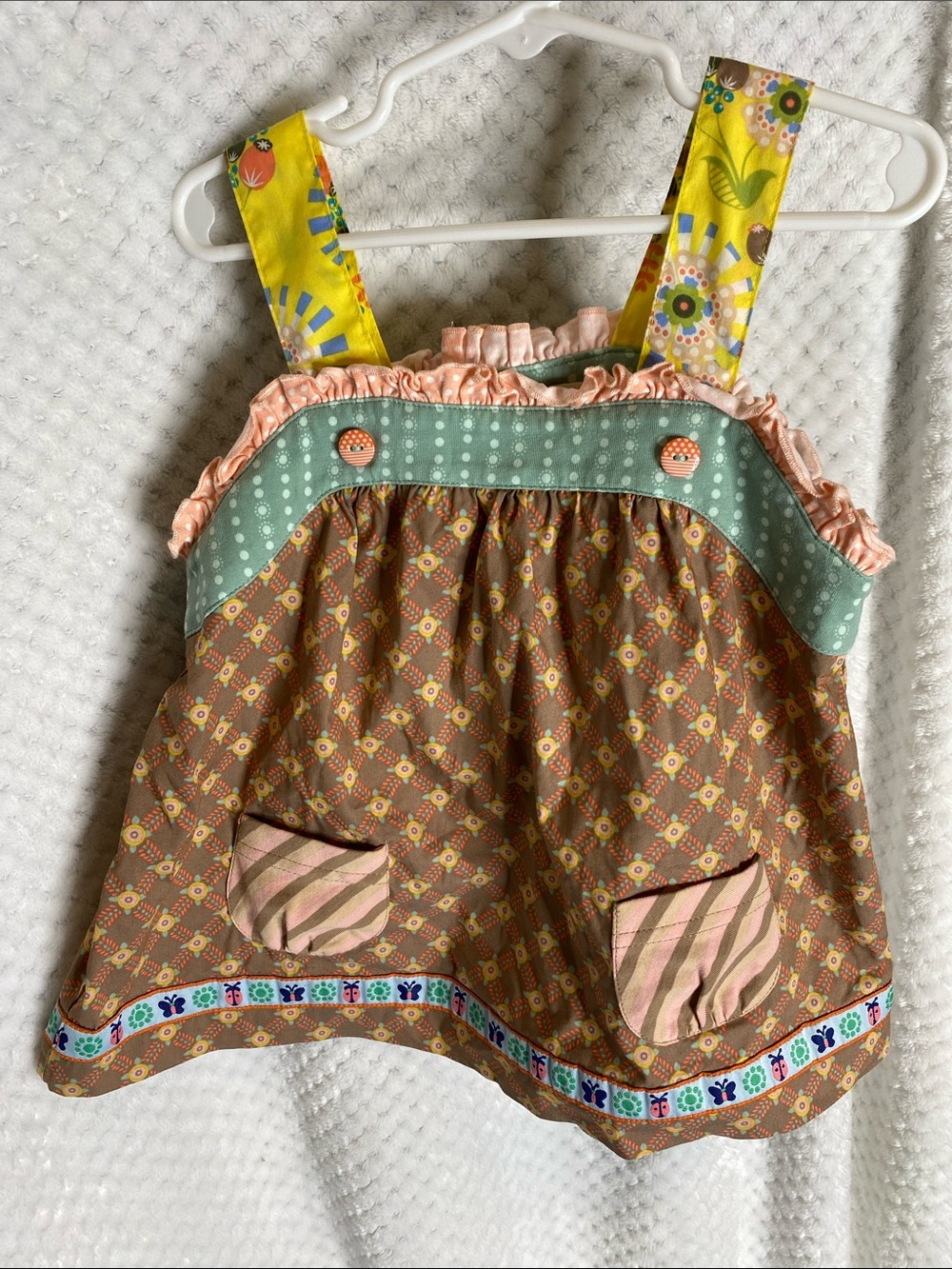 Matilda Jane Chocolaty Goodness Ethel Top with Pockets